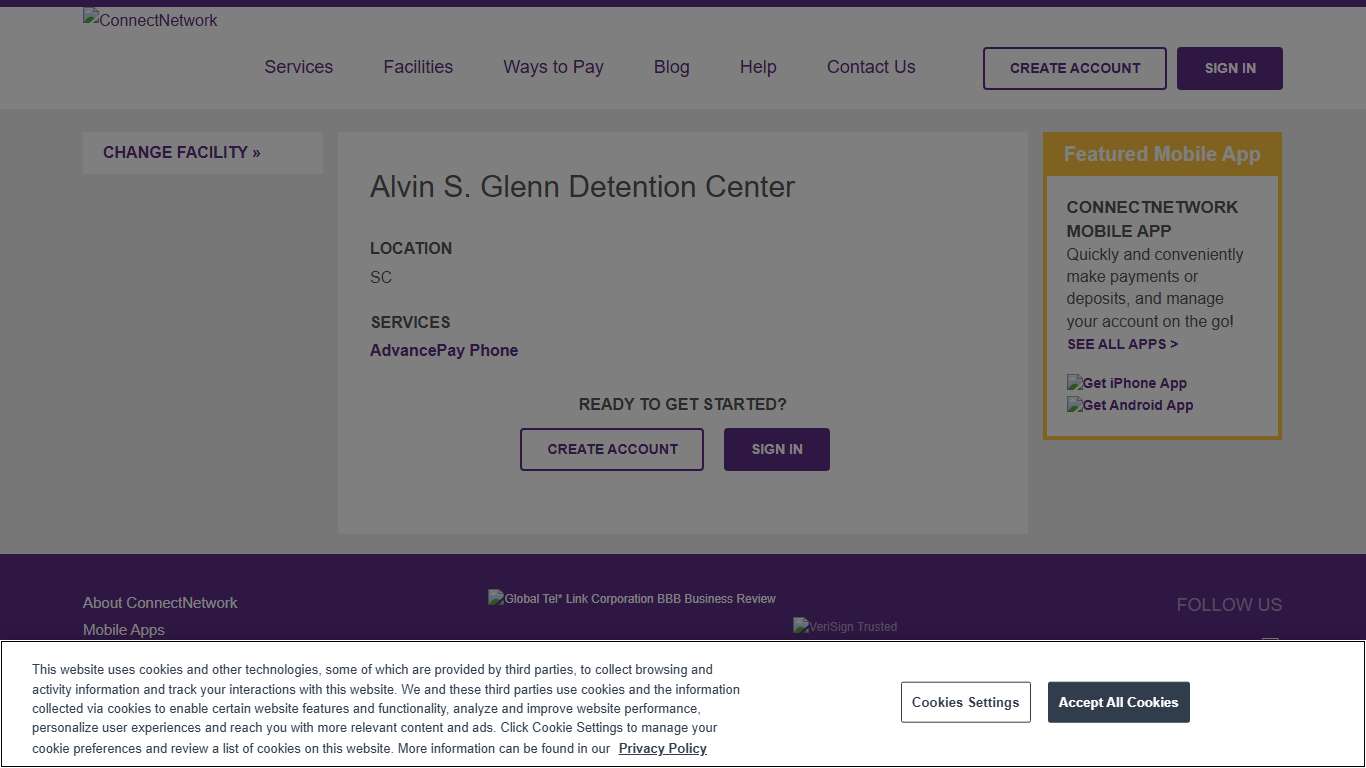 Alvin S. Glenn Detention Center ConnectNetwork